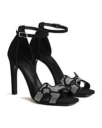 Hermes Women's Joy 105 Sandal H252173 Black