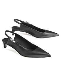 Hermes Women's Lover 40 Slingback H252121 Black