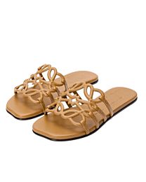Loewe Petal Anagram Mules Made Of Soft Calfskin