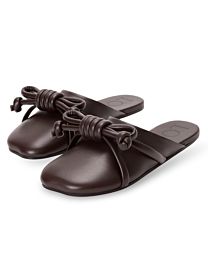 Loewe Women's Flamenco Knot Mule In Lambskin 815379