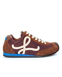 Loewe Unisex Ballet Runner 2.0 In Nylon And Calfskin 