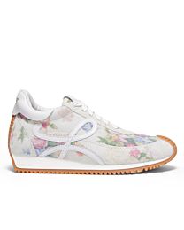 Loewe Unisex Flow Runner in brushed suede Cream