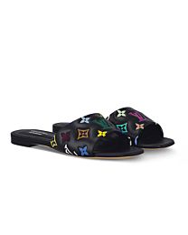 Louis Vuitton Women's LV x TM 6AM Flat Mule Black