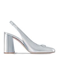Louis Vuitton Women's Swing Slingback Pump Silver