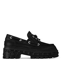 Louis Vuitton Women's LV Record Boat Shoe 1ADAJI Black