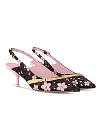Louis Vuitton Women's LV x TM 6AM Slingback Pump Brown