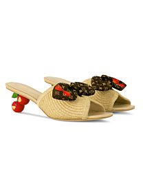 Louis Vuitton Women's LV x TM Cherie Mule Apricot