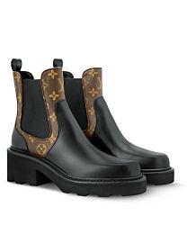 Louis Vuitton Women's LV Beaubourg Chelsea Ankle Boot 1AIEJ0 Black