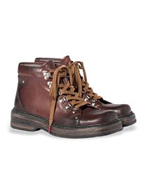 Miu Miu Women's Leather Booties 5T800E Coffee
