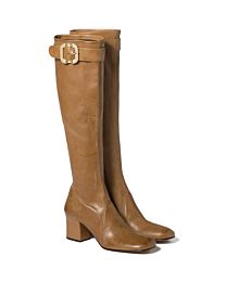 Miumiu Women's Buckled Nappa Leather Boots 5W548
