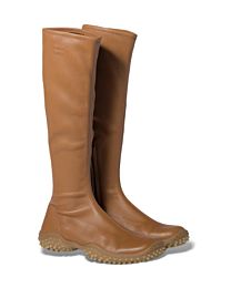 Miu Miu Women's Caramel Stretch Nappa Leather Boots 5W805E