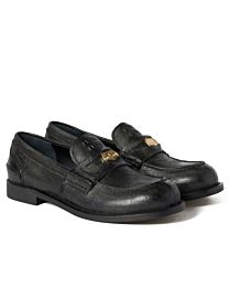 Miumiu Women's Calfskin Penny Loafers Black