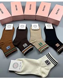Miumiu Cotton Socks Set