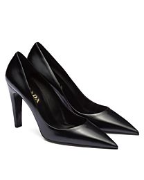 Prada Women's Brushed Leather Pumps 1I288N 