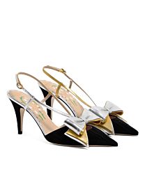 Valentino Garavani Leather High Heels Black