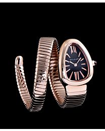 Bvlgari rose-gold Automatic Watch for Women Black