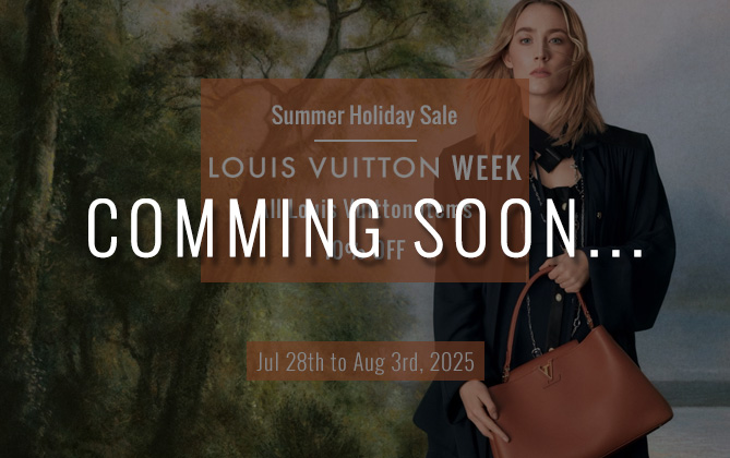 Summer holiday sale: 10% off all Louis Vuitton items
