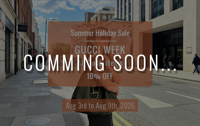 Summer sale Gucci week