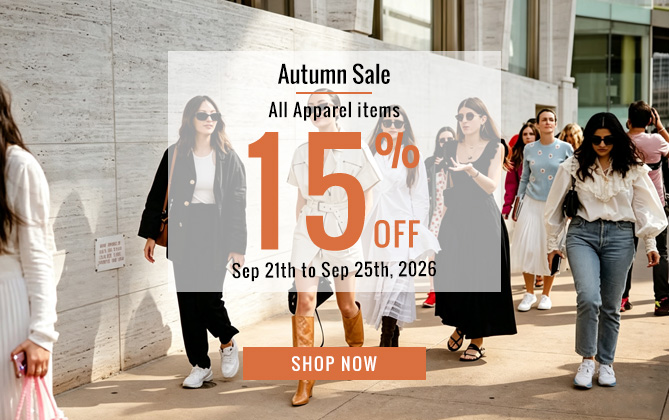 2026 Autumn Sale Apparel