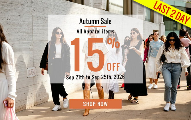 2026 Autumn Sale Apparel