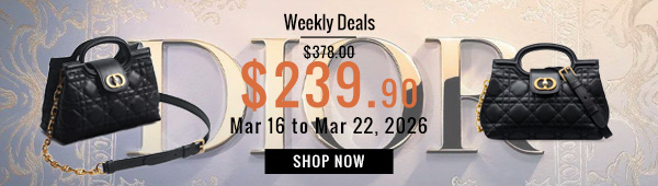 Weekly Deals, 42% off Christian Dior Jolie Top Handle Mini Bag S3123 Black