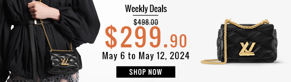 Weekly Deals, 40% off Louis Vuitton Pico GO-14 M23625 Black