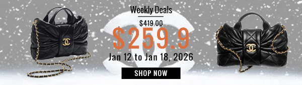 Weekly Deals, 37% off Chanel Mini Bow Bag AS5849 Black