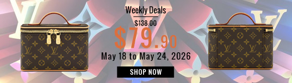 Weekly Deals, 42% off Louis Vuitton Nice Beauty M83079 Brown