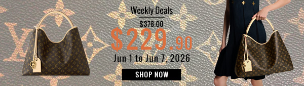 Weekly Deals, 39% off Louis Vuitton Again Brown