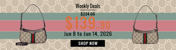 Weekly Deals, 40% off Gucci Ophidia Mini Shoulder Bag Dark Coffee
