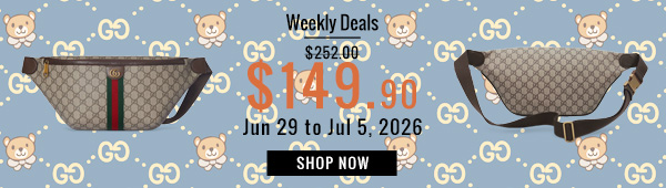 Weekly Deals, 41% off Gucci Ophidia Large Belt Bag Dark Coffee