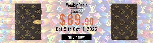 Weekly Deals, 38% off Louis Vuitton Locked Passport Cover M29550 Brown