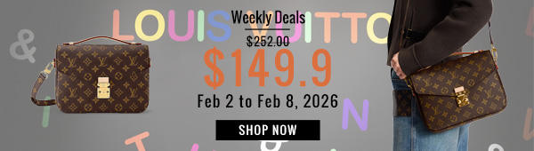 Weekly Deals, 41% off Louis Vuitton Pochette Metis M44875 Brown