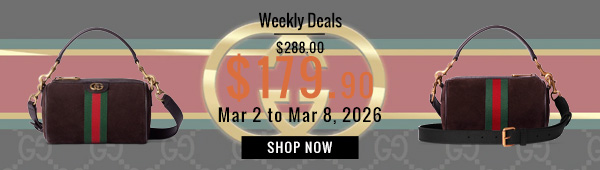 Weekly Deals, 38% off Gucci Ophidia Mini Bag 846869 Dark Coffee