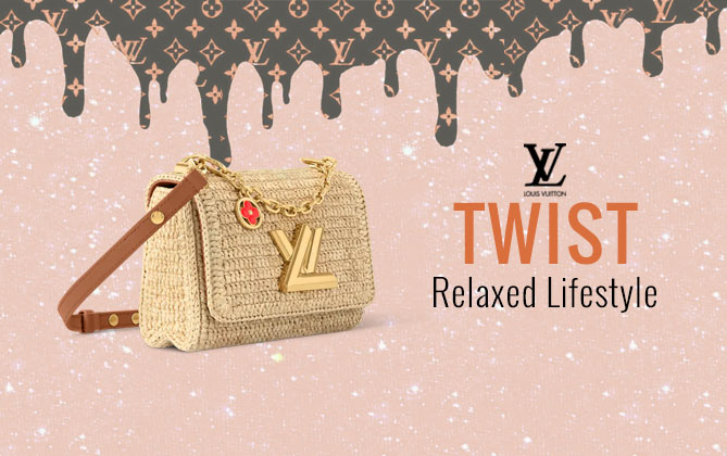 Louis Vuitton Twist PM Slim Apricot