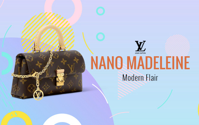 Louis Vuitton Nano Madeleine M28426 Brown