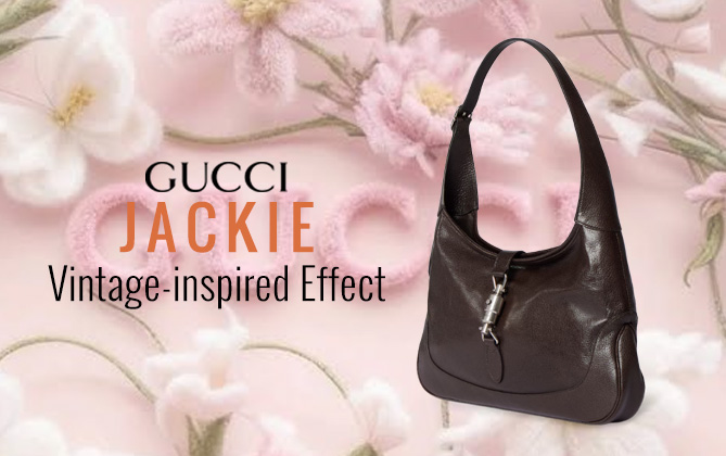 Gucci Gucci Jackie 1961 Medium Shoulder Bag 863136 Dark Coffee